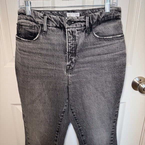Good American High Rise Straight Leg Jeans - Picture 3 of 14